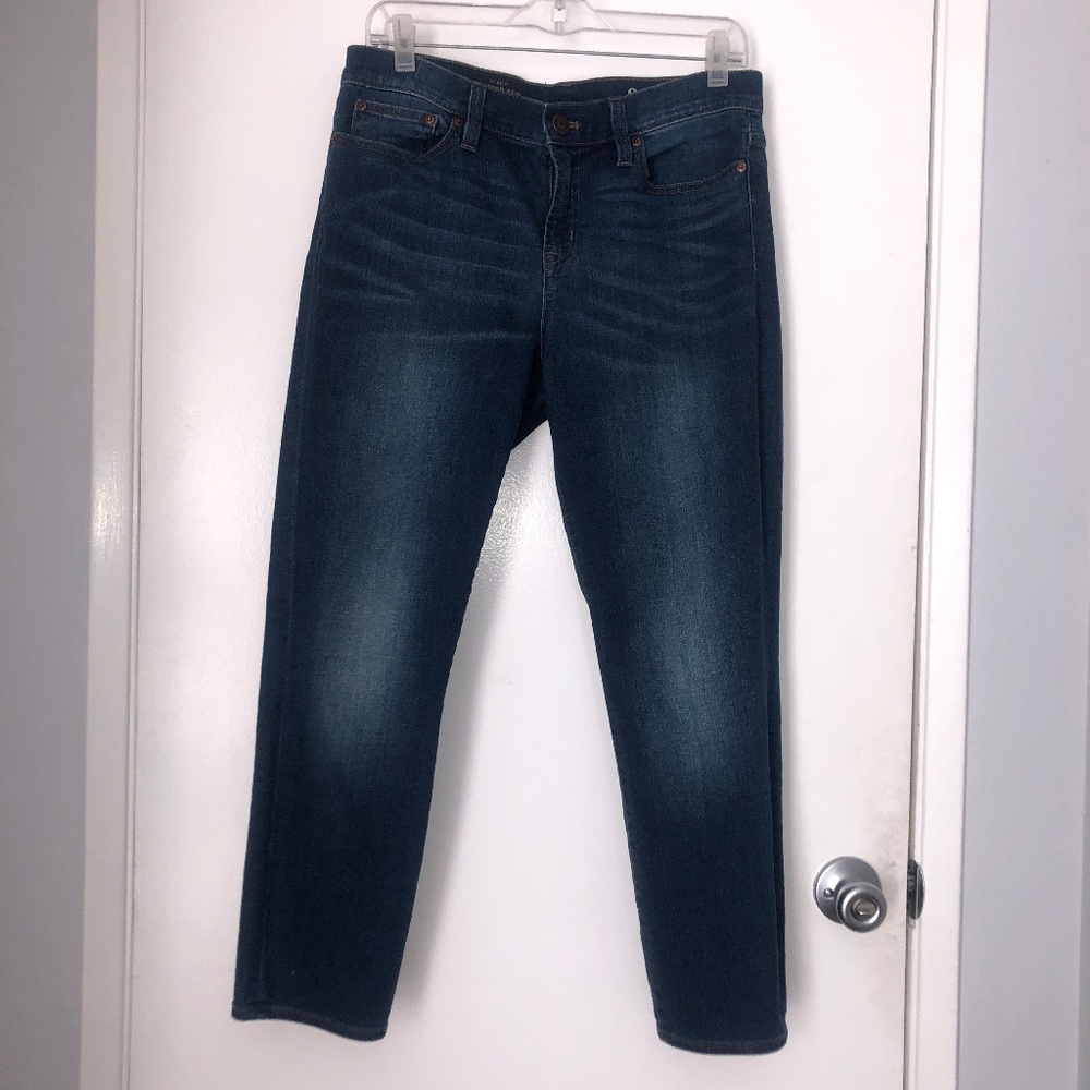 COPY - J. Crew Medium Wash Cropped Reid Jeans Sz … - Picture 2 of 6